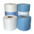 多用途工业大卷纸布吸水吸油纸无尘纸机械擦拭布不织布蓝白色 白色A25（25*35cm）300片/盒