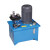 液压站小型液压系统电机液压泵总成微型升降配件高压动力齿轮泵站 5.5kw手动12路
