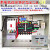 莺黛氨 星三角降压启动控制箱电机水泵控制器柜11KW15KW22KW45KW5 酒红色 综合保护型40KW