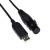 RS485 USB转DMX512 XLR 5P 5芯  舞台灯光控制线 透明USB+卡农母头 1.8m