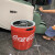 智能垃圾桶感应式卫生间创意儿童电动自动网红可口可乐罐 卫生间插电电池两用款16L