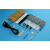 数字电子时钟DIY套件 51单片电路板电子元器件焊接练习 YD-020 蓝色带外壳020成品（外壳不装）