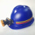 京仕蓝煤矿专用头灯安全帽带头灯的矿工帽带灯头盔强光石油井下地 蓝色磨砂带头灯1支 含充电器