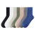 南极人袜子男冬季加厚拉绒袜子中筒保暖毛圈袜毛巾袜男士秋冬季毛绒袜 3双装（深绿+卡其+灰色） 均码