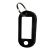 上柯 W1384 塑料钥匙牌行李标签牌记号牌分类号码牌 白色10个