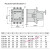上海CJ20-100A63A160A250A400A630A220v380V三相电交流接触器 AC36V 发快递 x CJ20 -100A加厚合金点