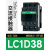 接触器LC1D09M7C 25A32A40A12A 220V380V电梯运行交流110V 电流：38A [LC1D38] AC220V