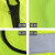 定制适用反光背心马甲多口袋安全服建筑工程路政环卫园林交通网绿色黄印字 立领多袋黑绿色多口袋均码 XL