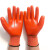 利舒劳保手套 防水PVC满挂全胶加厚加大耐磨耐油工作挂胶塑胶涂胶橡胶 (定做)单左手(48只)