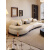 斯帝罗兰复古奶油风真皮沙发客厅2024新款意式轻奢直排小户型创意弧形沙发 [1.7米]弧形沙发(接触面真皮