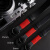 天公植鞣牛皮适用于富士旁轴X100V X100VI XT30II XT5真皮手绳徕卡M11 M10R相机手腕带佳能索尼定制款 红黑色 15mm