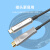 双下（SUAXUA）光纤Yype-C转HDMI线 4k高清音视频线USB3.1公对公AOC光纤延长线直头款100米 SX-QG4B100