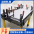 三维柔性焊接平台工装夹具铸铁平板机器人定位检测划线三维平板 1000*1000*200