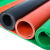 八誉 绝缘橡胶垫 配电室5KV低压黑红绿色绝缘防滑减震橡胶地垫 绿色平面 厚2mm*宽1米*长12米 50kg 5KV
