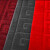 居拾忆 防滑垫压花拉绒地毯绒面吸水迎宾垫走廊PVC橡胶开业加厚印花地毯 红色0.9*15m（整卷）