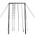军澜 爬绳训练架 攀爬架爬高训练器 高7米 宽4米 140管(不含安装)