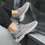 安·踏步2024夏季新款网布大网眼透光透气跑步运动鞋男士日常百搭 YG-GC511灰色 39