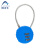 阿力牛 AQJ190 钢丝密码挂锁 防水防锈便携密码锁  蓝色(内高50mm) 3个装