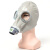 面具全面罩工业化工气体喷漆农药消防有机蒸汽全密封 皮脸面具+0.5米导气管+4号滤毒罐