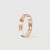 卡地亚（Cartier ）戒指男女情侣款 18K玫瑰金Love系列结婚戒指 B4085200宽3.6mm 56(女士大码男士小码)