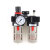 空压机油水气源处理器BFC2000 BFC3000BFC4000二联件过滤减压阀器 BFC3000(铁壳)