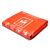 苏卡龙SKL-LJD220四色分类超大号垃圾袋小区企业加厚户外用塑料袋一次性保洁袋红色100*120（100个）