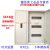电气柜 双层门总控加空开漏电配电箱 照明动力电气柜C45 100A总控 3X16位(650x650x150)