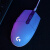 罗技G102二代电竞有线鼠标电脑游戏家用机械RGB轻量化LOL/吃鸡 跨境版 紫蓝色