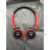 AKG/爱科技K420耳机折叠便携四六级英语重低音头戴复古有线耳机 红色k420升级版y30裸机
