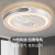 宾猎豹（BENLOEBOW）卧室吸顶风扇灯电扇灯房间主卧吊扇灯2023新款家用带灯扇一体 双线金色-导风款