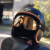 摩托机车Bell头盔复古防风镜护目Shoei哈雷BARSTOW Oceanice-橘色(送透明镜片)