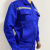 工作服 反光条修身棉分体套装劳保长袖工地船员蓝全工艺车间耐磨 蓝色 16584A