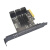 PCI-E3.0 转2口6口10口SATA3硬盘6G扩展卡ASM1166主控GEN3群晖 黑板-4X接口-10口