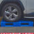 厂家直销货架仓储专用托栈板垫板塑料托盘网格卡板塑料工业物流 121米网格川字加4钢特惠款蓝色