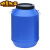 工业桶 水桶 塑料桶圆桶 密封桶 油桶 化工桶 带盖桶 沤肥桶 堆肥桶 蓝色30L巨厚