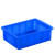 金诗洛 加厚塑料周转箱 01箱#170*120*55 零件元件物流收纳箱物料工具盒 JCW7