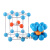 金属晶体结构模型初高中有机化学分子结构球棍比例拼接模型不锈钢 碳60