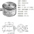 高精度称重感测器工业级不锈钢微型测力压力拉压力重量控制数显表 感测器配套数字变送器 485串口或232串口请备注