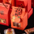 Vinland英国新年小礼盒包装盒雪花酥糖果饼干烘焙包装空盒子牛皮纸袋2024 双龙送福手提盒5个(小贵)