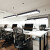 简约现代长条型形LED办公室圆角吊灯造型灯长方形吊线灯吸顶灯写 白色120*10cm*36W 其他