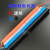 PU进口气管 4*2.5mm弹簧管伸缩管外径4mm螺旋管 空压机软管小弹簧 4*2.5蓝-12米