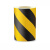 齐誉 交通安全警示反光膜胶带 黑黄60cmX45mX1卷