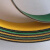 鲁城 尼龙片基平皮带 黄绿色 4000×100×2mm