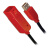 天正公对母可串接专业有源延长线 USB 2.0 红色 12米 单位个