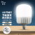 岁艺  LED节能灯泡E27大螺口球泡家用商用光源防水防尘照明灯 10W白光
