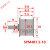 SMT接驳台皮带轮 惰轮 不锈钢平皮带轮 自动化设备传输轮加工定制 SPM4B7.5-10
