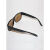 定制平光玻璃劳保防护眼镜打磨切割焊工专用电焊防强光打沙护目镜 黑色