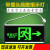 带插头新国标安出口指示牌 消防楼层疏散标识灯应急通道标志灯 带插头(单面 双向出口)