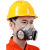 双罐防尘口罩防工业粉尘高效过滤棉煤矿打磨电焊工防护面具口鼻罩 KN100过滤棉1对(不含面具) 使用周期约30天