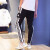 Adidas阿迪达斯男子新款经典三条纹休闲跑步梭织运动裤小脚裤长裤 GK9545 S